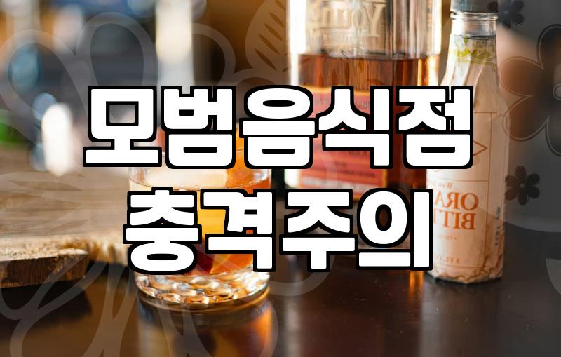 과천맛집 고를 때 실패 없는 선택을 위한 현실적인 기준