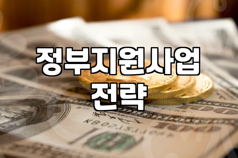 기업 맞춤형 지원사업 컨설팅을 고려할 때 알아둬야 할 점들