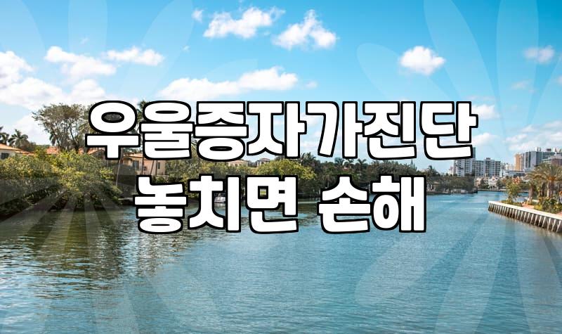 청소년우울증 초기 증상과 대처 방법 및 치료 비용 정보