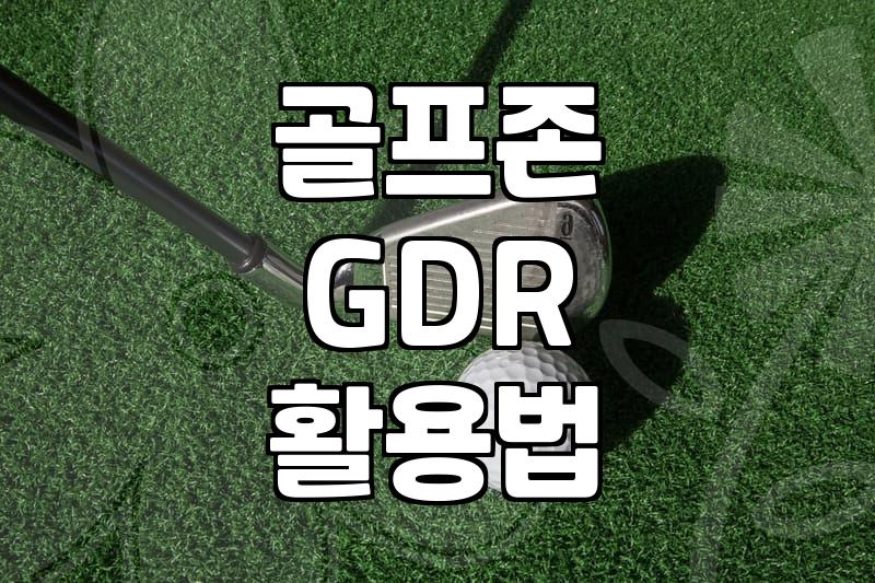 실내 연습장에서 GDR 기기를 마주할 때 확인해야 할 몇 가지