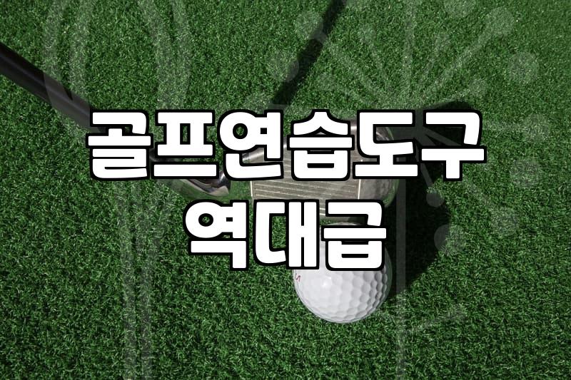 골프연습용품 종류별 선택 기준과 실전 활용법
