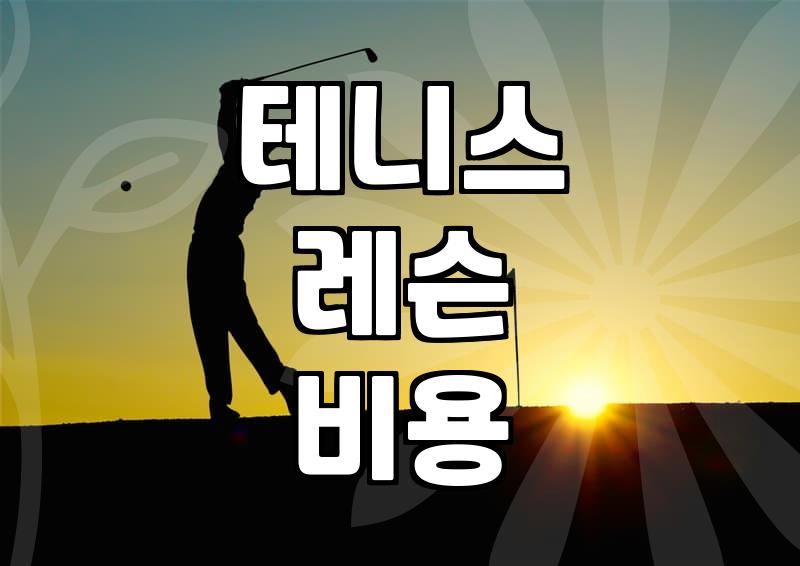 퇴근길에 테니스장을 기웃거리다 포기했던 날