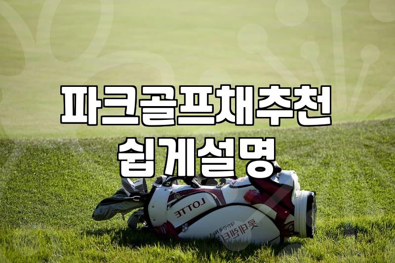 파크골프채 선택할 때 무게와 그립감을 꼭 확인해야 하는 이유
