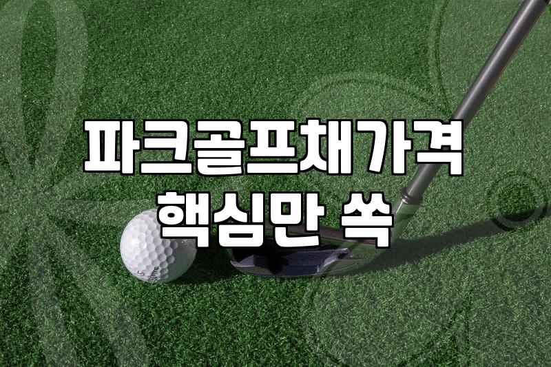 첫 파크골프채 구매? ‘추천’보다 ‘나’에게 맞는 현실적인 선택 가이드
