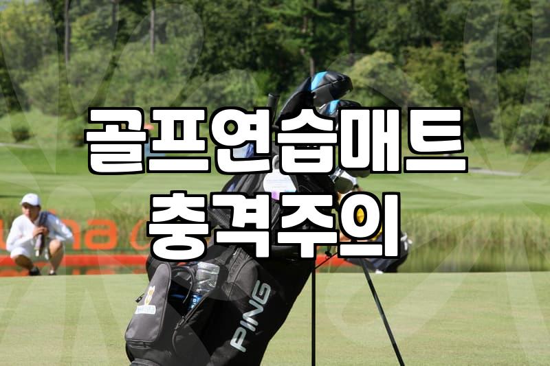 파크골프연습매트 선택 시 고려해야 할 실제 바닥 소재와 규격