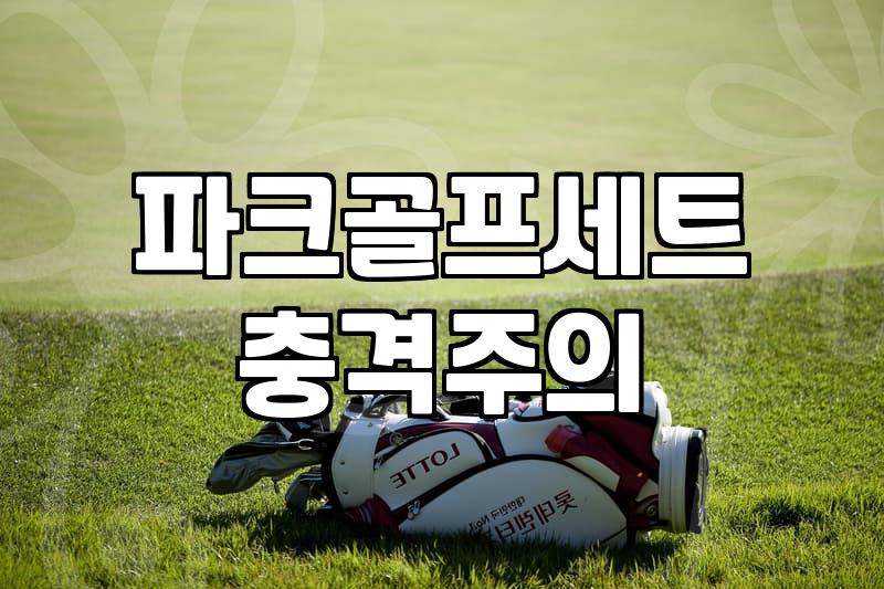 파크골프채매장 직접 방문해 시타하고 내 몸에 맞는 채 고르는 방법