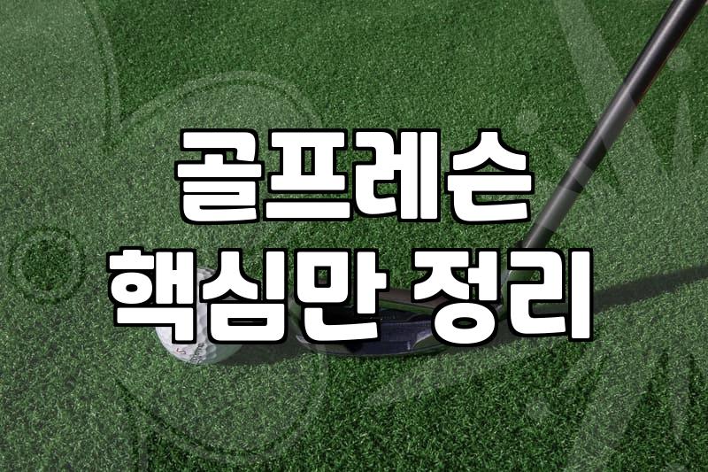 골프 실력 향상을 위한 고민, 레슨과 연습 사이의 현실적인 선택