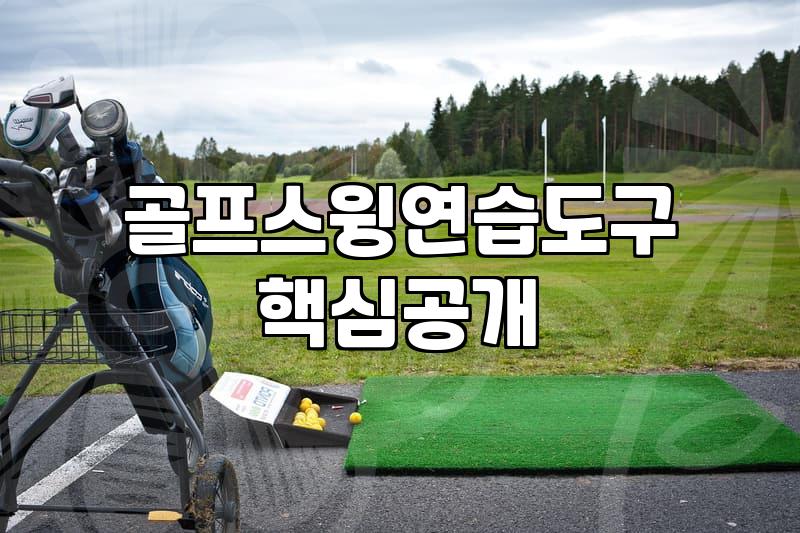 골프연습용품 선택 시 반드시 확인해야 할 실전 체크리스트