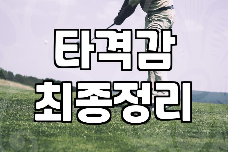 내게 맞는 파크골프채 고르는 현실적인 방법