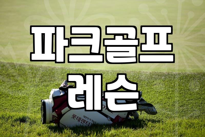 실내 파크골프 연습장 이용료와 계절 관계없는 훈련 효과