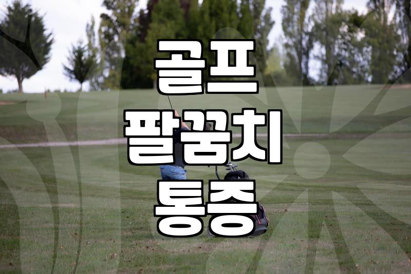 골프 연습 후 팔꿈치가 아플 때, 이것부터 확인해보세요