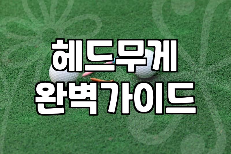 실패 없는 파크골프채 선택을 위한 실전 기준과 관리법