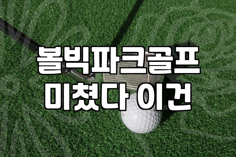 파크골프공 무게와 재질 선택하는 기준