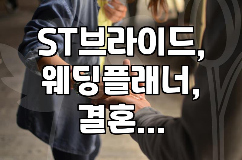 ST브라이드 웨딩플래너와 함께한 결혼 준비, 솔직한 후기