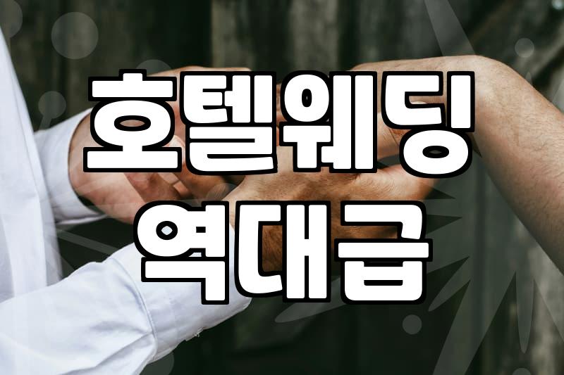 호텔결혼식비용 항목별 예산 책정 기준과 실제 지출 범위